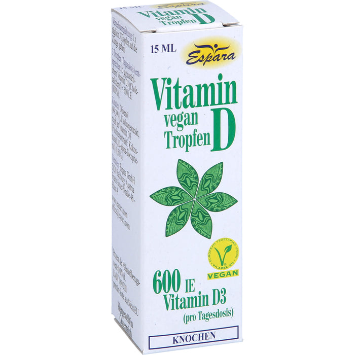 Vitamin D-Tropfen vegan, 15 ml TRO