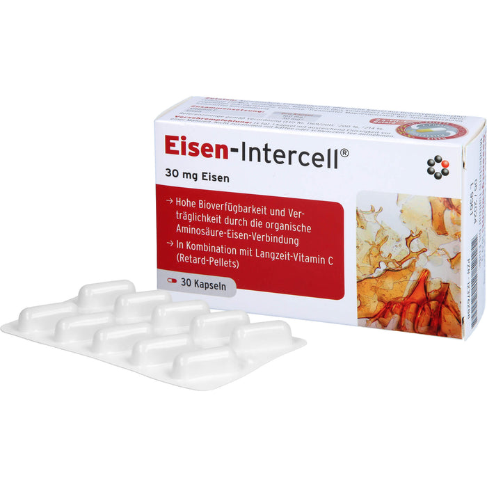 Eisen-Intercell Kapseln, 30 pcs. Capsules