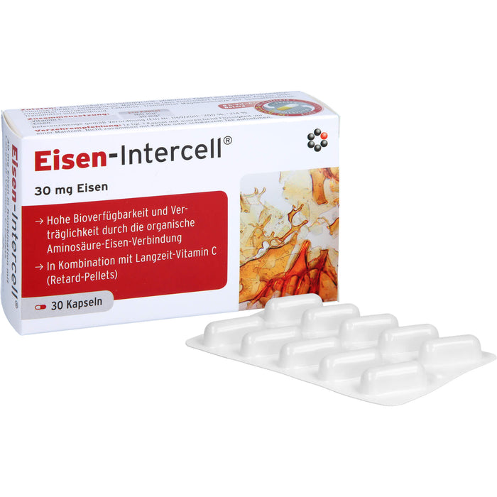 Eisen-Intercell Kapseln, 30 pcs. Capsules