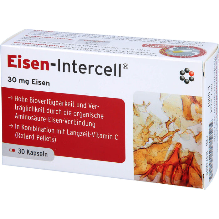 Eisen-Intercell Kapseln, 30 pcs. Capsules