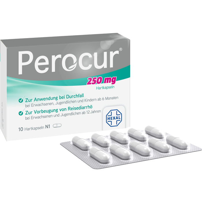 Perocur 250 mg Hartkapseln, 10 pc Capsules