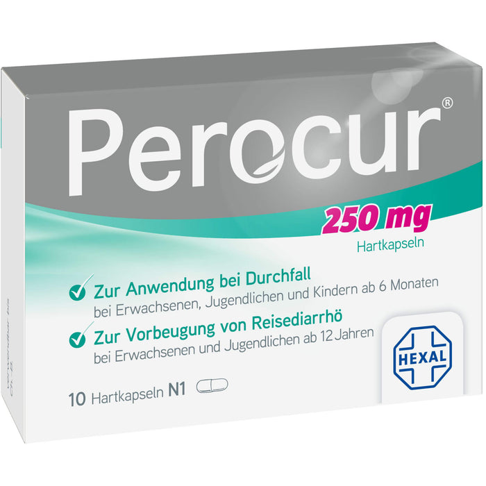 Perocur 250 mg Hartkapseln, 10 St. Kapseln