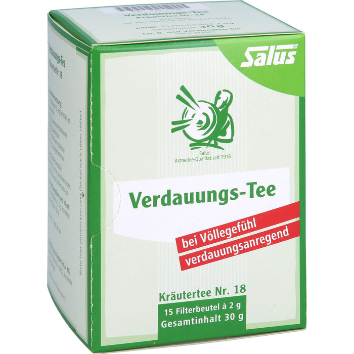 Salus Verdauungs-Tee Kräutertee Nr. 18, 15 pcs. Filter bag