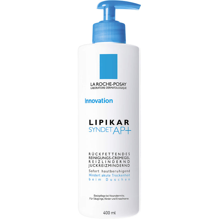 LA ROCHE-POSAY Lipikar Syndet AP+ Rückfettende Dusch-Creme, 400 ml Gel