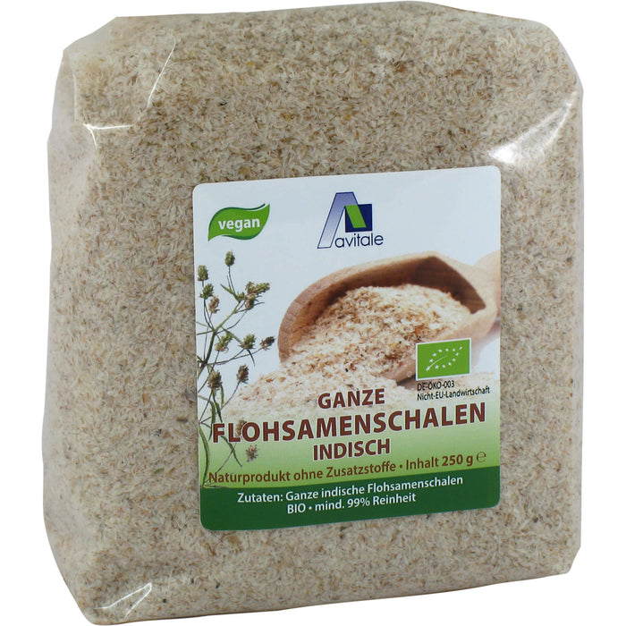 Flohsamenschalen indisch Bio, 250 g