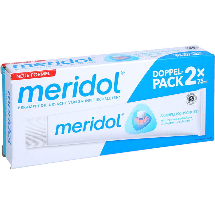 meridol Zahnpasta Doppelpack, 150 ml Zahncreme