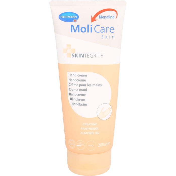 HARTMANN MoliCare Skin Handcreme intensive Pflege für sehr trockene, rissige Hände., 200 ml Cream