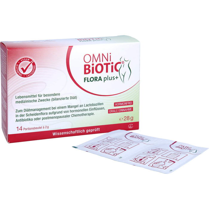 OMNi-BiOTiC Flora plus+ Portionsbeutel, 14 pc Sachets