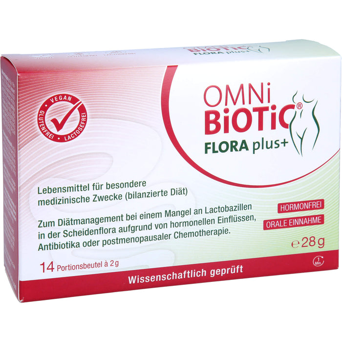 OMNi-BiOTiC Flora plus+ Portionsbeutel, 14 pc Sachets