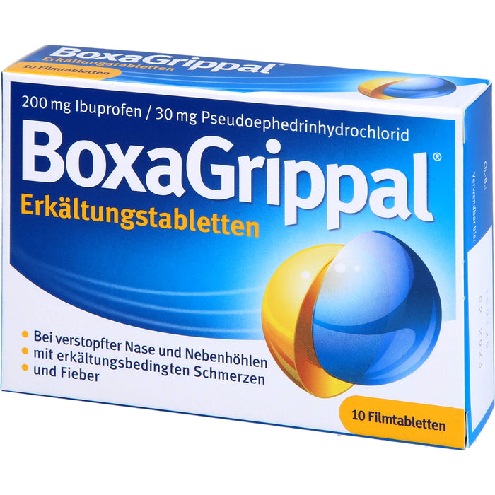 BoxaGrippal Tabletten, 10 pc Tablettes