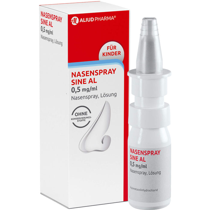 Nasenspray Sine AL 0,5 mg/ml für Kinder, 10 ml Lösung