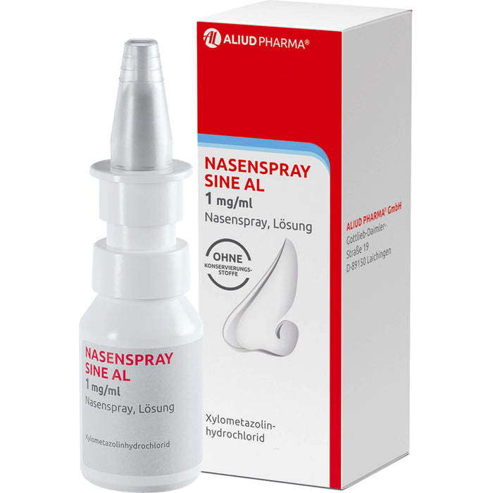 Nasenspray sine AL 1 mg/ml, 15 ml Lösung