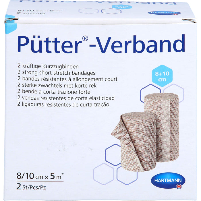 PÜTTER Verband 8/10 cmx5 m, 2 St BIN