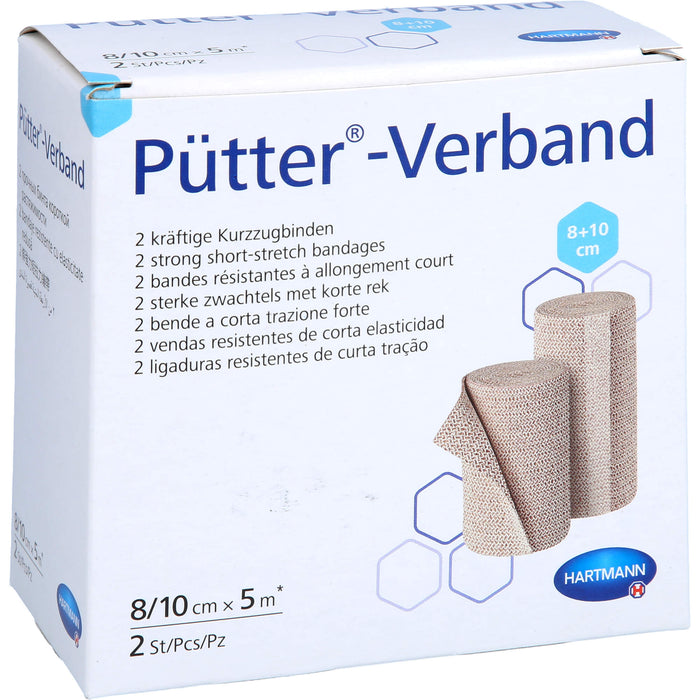 PÜTTER Verband 8/10 cmx5 m, 2 St BIN