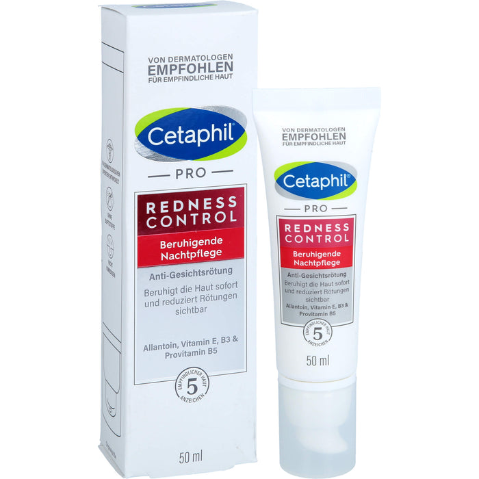 Cetaphil Pro RednessControl beruhigende Nachtpflege, 50 ml Cream