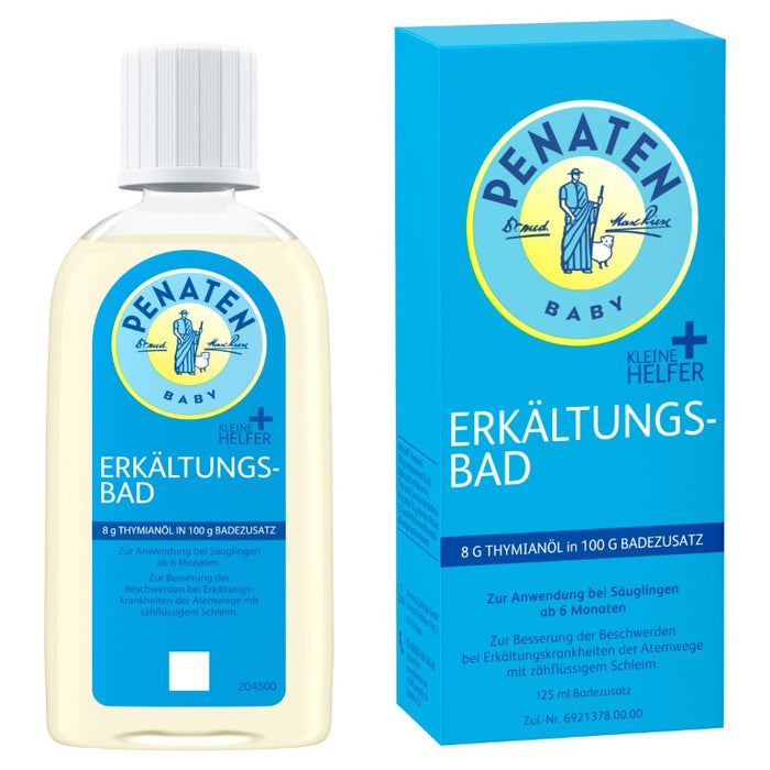 PENATEN Kleine Helfer Erkältungsbad, 125 ml Additif pour le bain