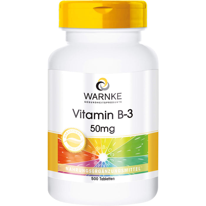 Vitamin B-3 50mg, 500 St TAB