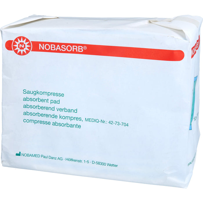 NOBASORB Saugkompressen 10 cm x 20 cm, 25 pc Compresses