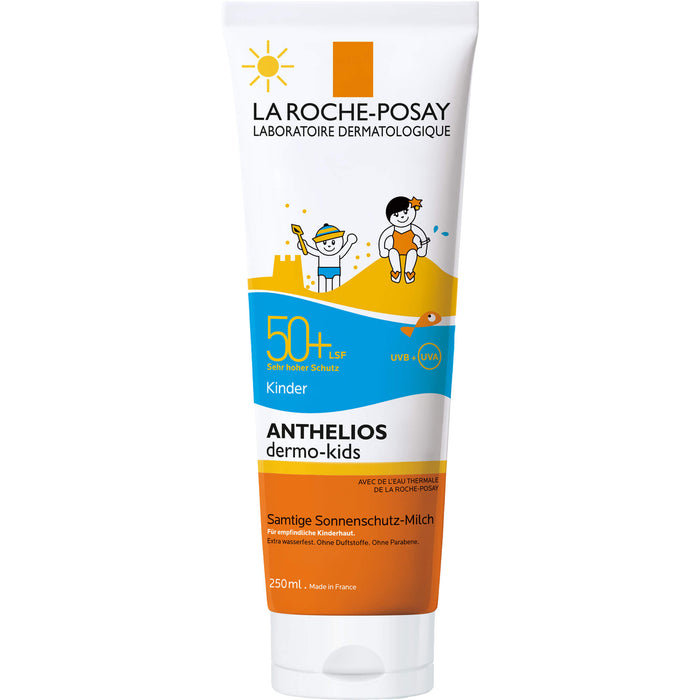 La Roche-Posay Anthelios dermo-kids LSF 50+ Kinder Sonnenschutz-Milch, 250 ml Crème