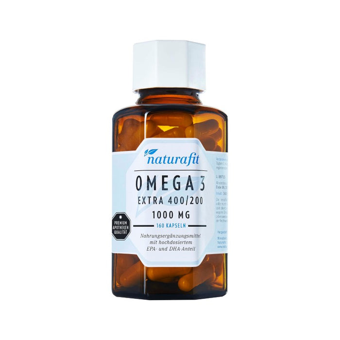 naturafit Omega 3 Extra 400/200 Kapseln, 160 pcs. Capsules