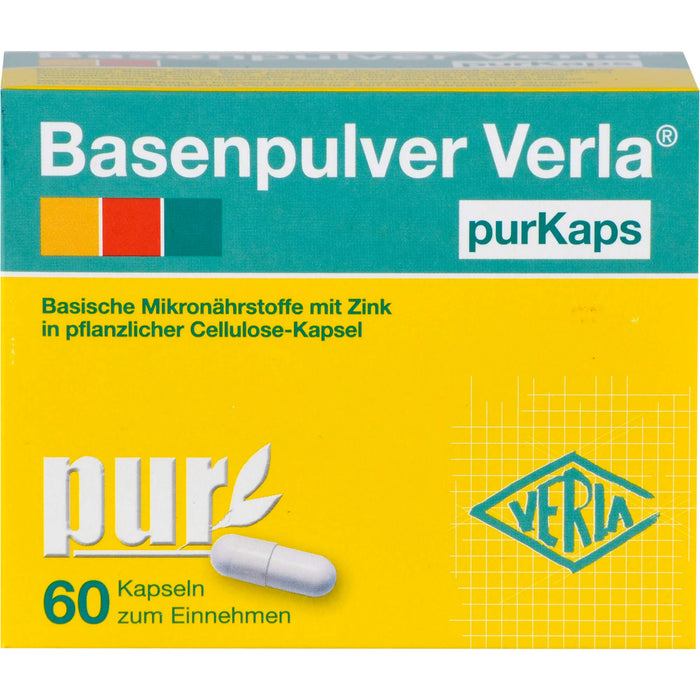 Basenpulver Verla purKaps , 60 pcs. Capsules