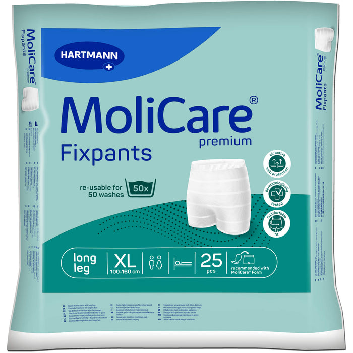 MoliCare Premium Fixpants long leg Inkontinenzeinlagen und -vorlagen Gr. XL, 25 pc Modèles