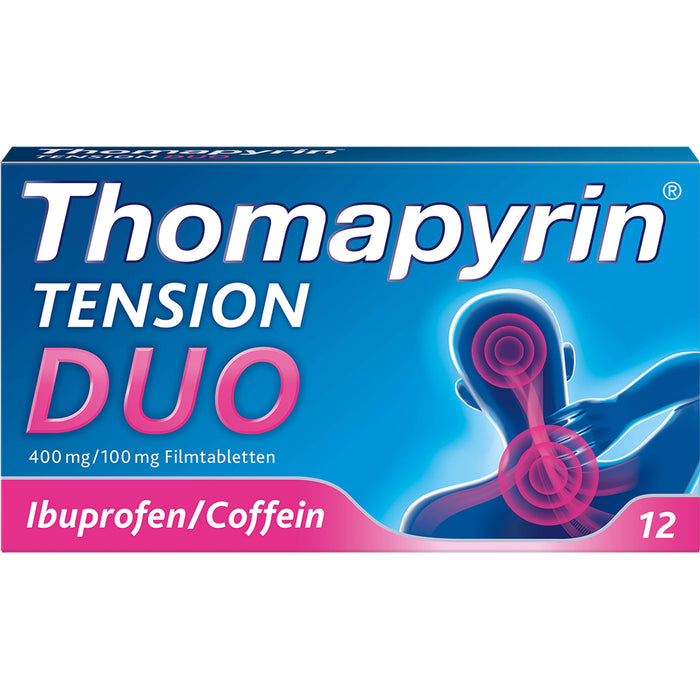 Thomapyrin Tension duo 400 Filmtabletten, 12 pcs. Tablets