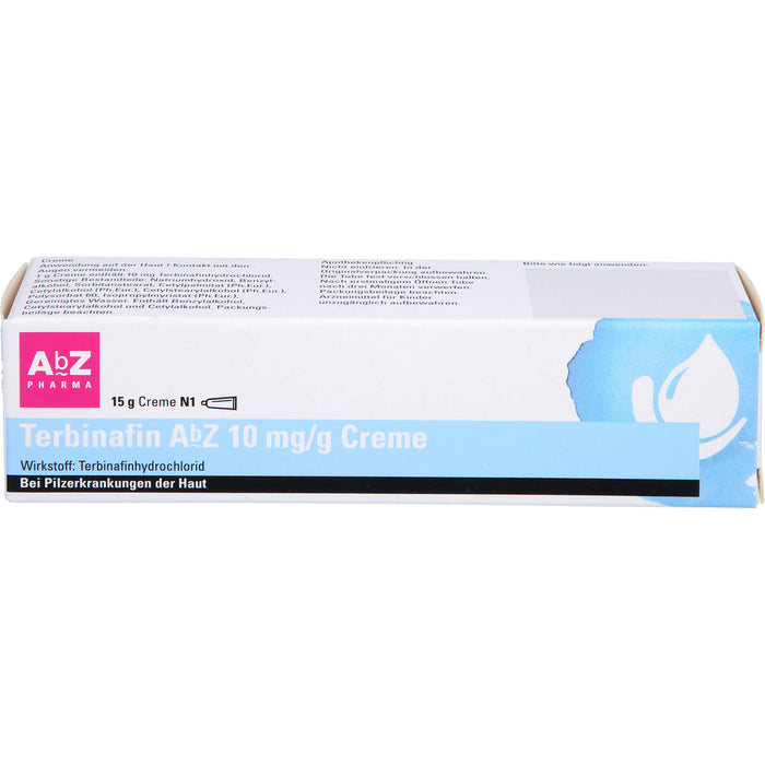 Terbinafin AbZ 10 mg/g Creme, 15 g Crème