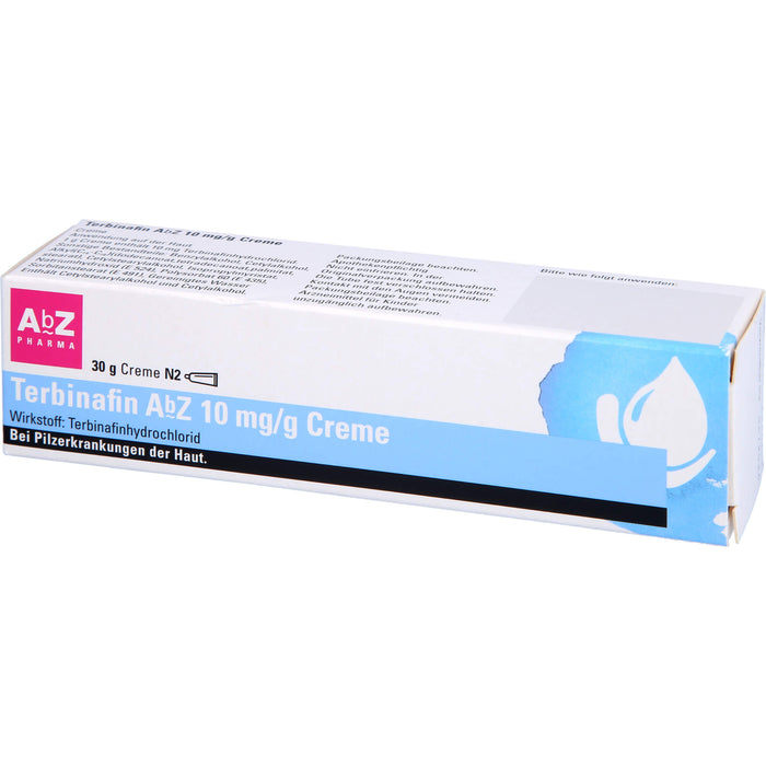 Terbinafin AbZ 10 mg/g Creme bei Pilzerkrankungen der Haut, 30 g Cream