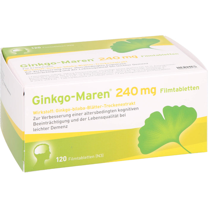 Ginkgo-Maren 240 mg Filmtabletten, 120 St FTA