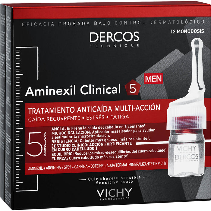 VICHY Aminexil Clinical 5 Men Ampullen, 21 pc Ampoules