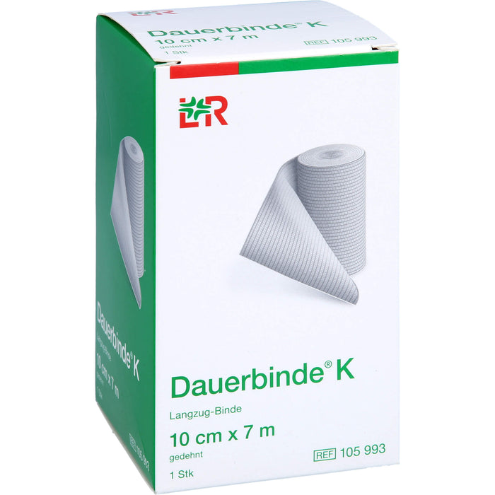 Dauerbinde kräftig 10cmx7m, 1 St. Binde