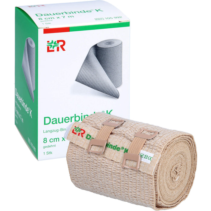 Dauerbinde kräftig 8cmx7m, 1 pc Bandage