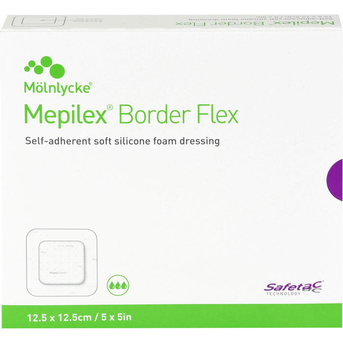 Mepilex Border Flex 12,5 cm x 12,5 cm Schaumverband, 10 pcs. dressing