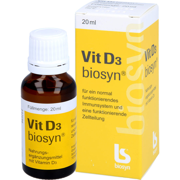 Vit D3 biosyn, Tropfen, 1X20 ml TEI