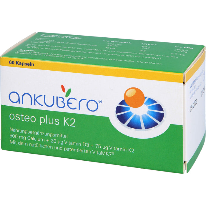 Ankubero Osteo Plus K2, 60 St KAP