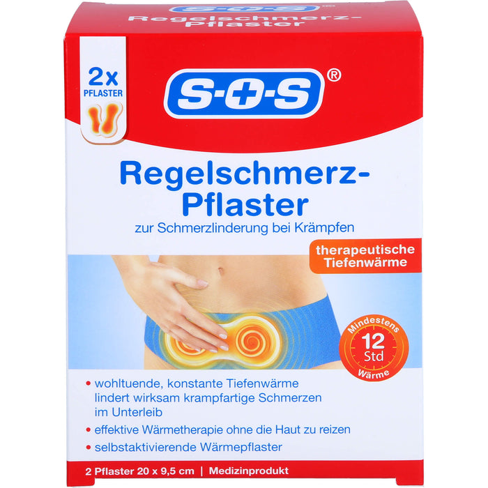 SOS Regel-Schmerz-Pflaster, 2 St PFL