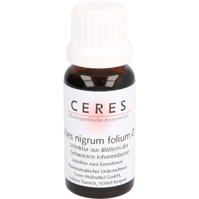 CERES Ribes nigrum folium Urtinktur, 20 ml Lösung