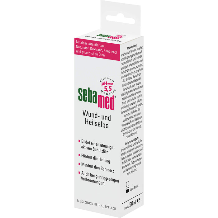 sebamed Wund- und Heilsalbe, 50 ml SAL