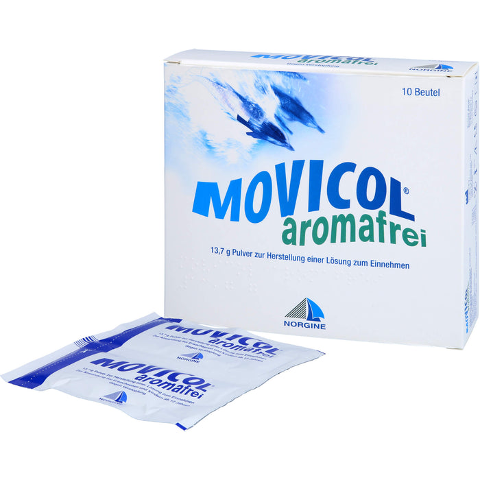 MOVICOL aromafrei Beutel gegen Verstopfung, 10 pcs. Sachets