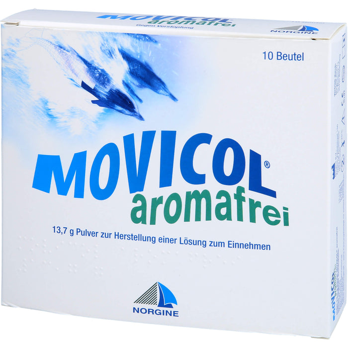 MOVICOL aromafrei Beutel gegen Verstopfung, 10 pcs. Sachets