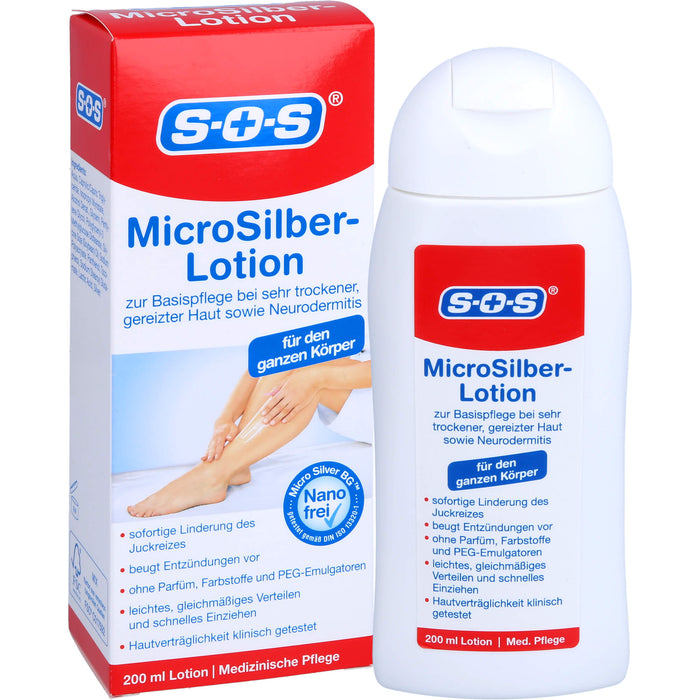 SOS Microsilber Lotion, 200 ml LOT