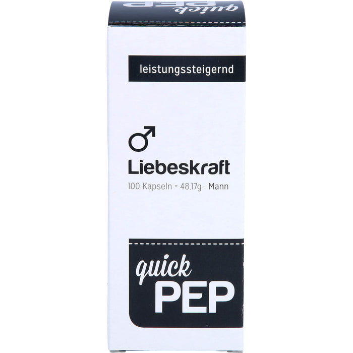 quickPEP Liebeskraft Mann, 100 St KAP