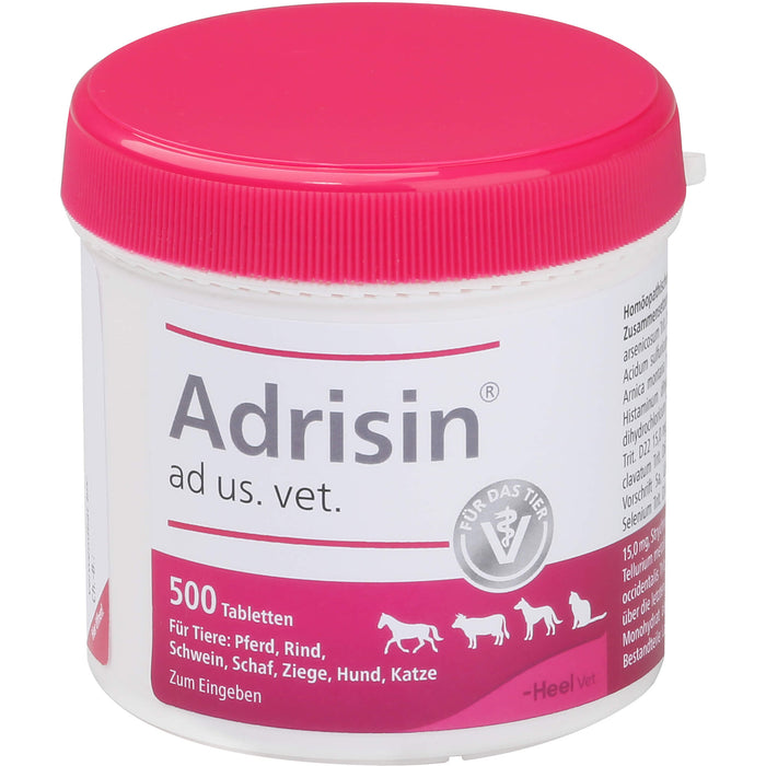 Adrisin ad us. vet. Tabletten, 500 St. Tabletten