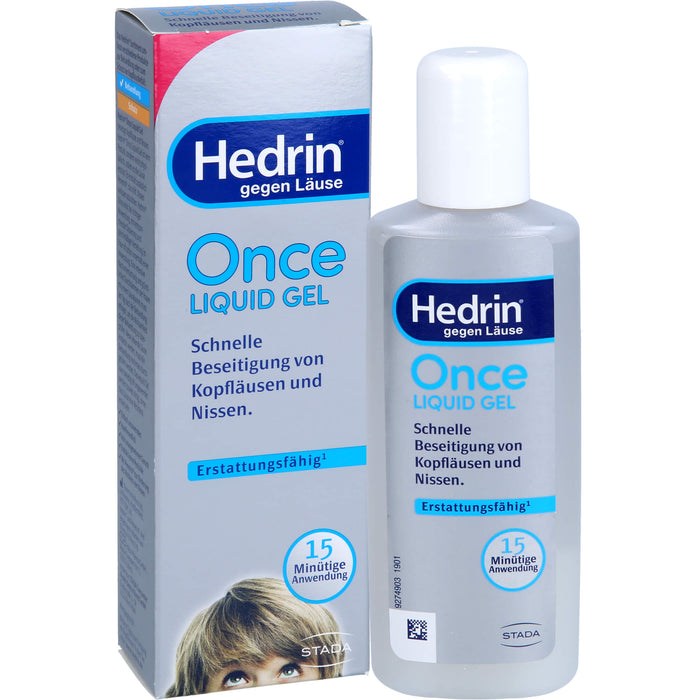 Hedrin gegen Läuse Once Liquid Gel, 100 ml Gel