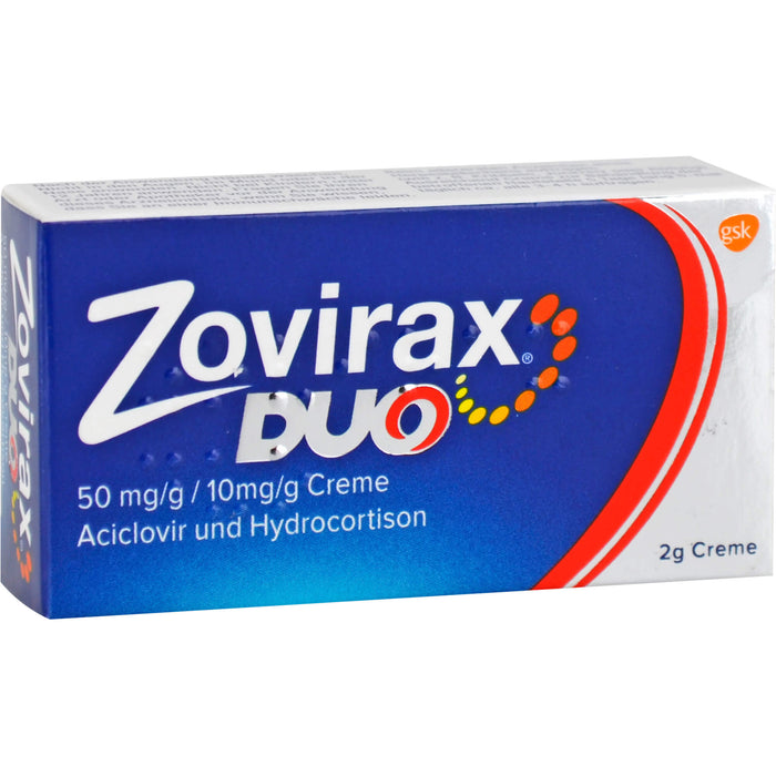 Zovirax duo Creme, 2 g Crème