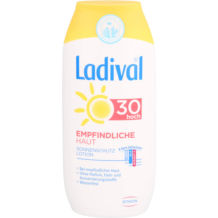 Ladival Empfindliche Haut LSF 30 Sonnenschutz-Lotion, 200 ml Lotion