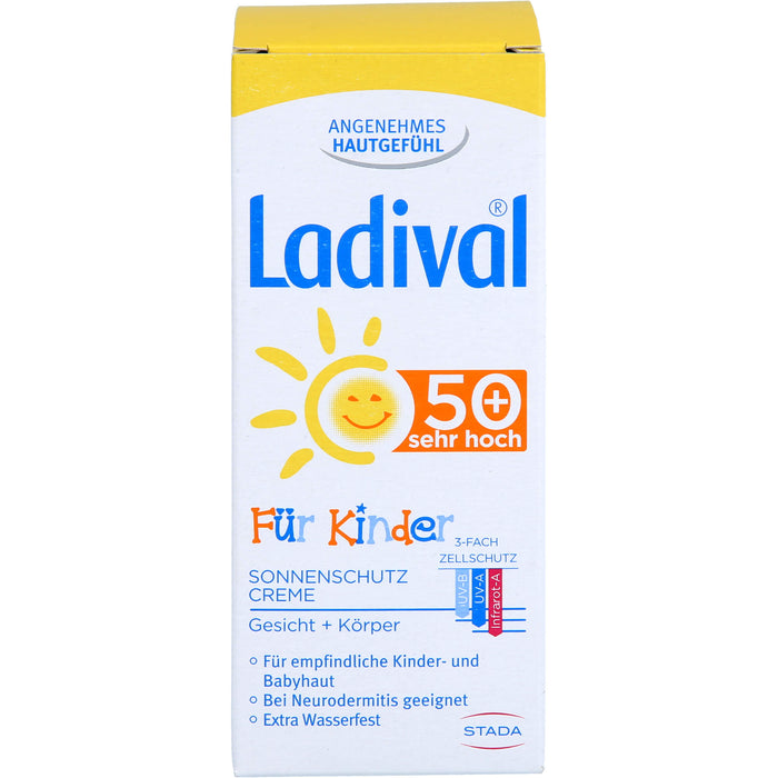 Ladival für Kinder LSF 50+ Sonnenschutz-Milch, 50 ml Cream