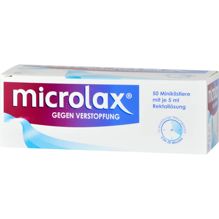 microlax Rektallösung Reimport Pharma Gerke, 50 pcs. Enemas