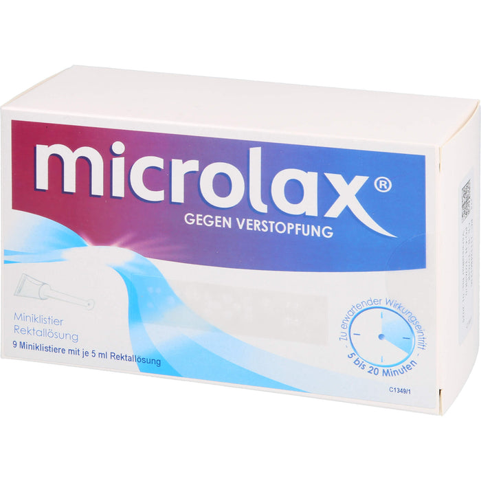 microlax Rektallösung Reimport Pharma Gerke, 9 pcs. Enemas